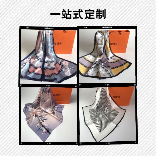 Custom silk scarves