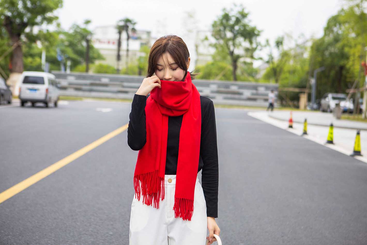 For the leader’s red scarf